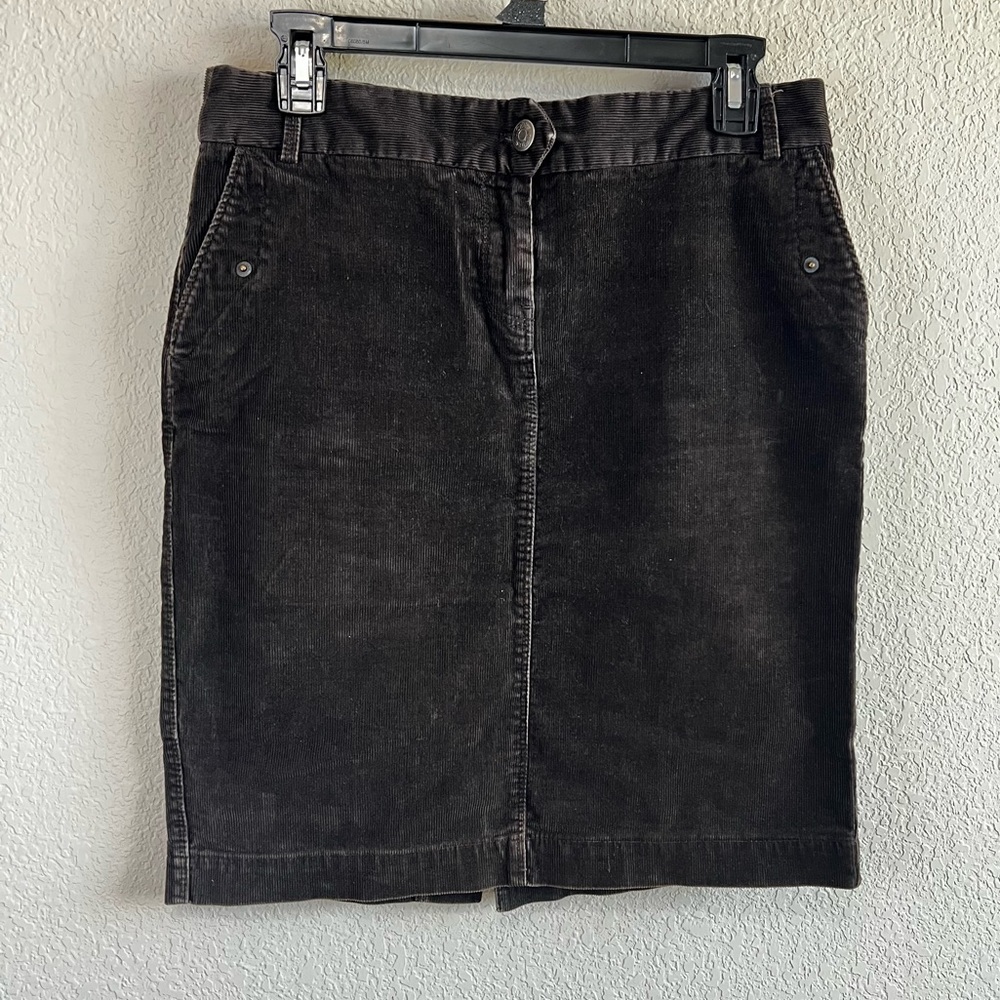 Corduroy j.crew skirt
